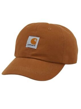 Carhartt Boys' Signature Canvas Baseball Cap Brown O/S